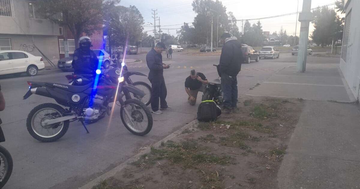 Secuestraron una motocicleta adulterada en un control policial en Trelew