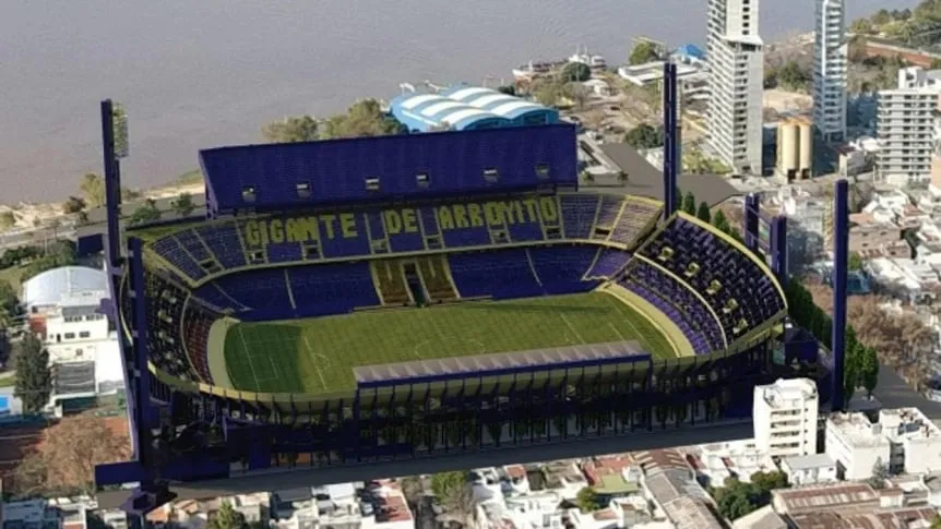 Rosario Central presentó el proyecto de ampliación del Gigante de Arroyito