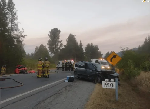 Accidente fatal en Ruta 40: un muerto y dos heridos tras un choque ...