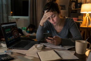 Madres, crisis y juego online: el trabajo silencioso detrás de las apuestas en Chubut