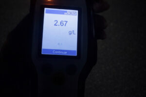 Conducía borracho por Ruta 25: tenía 2,67 g/l de alcohol en sangre