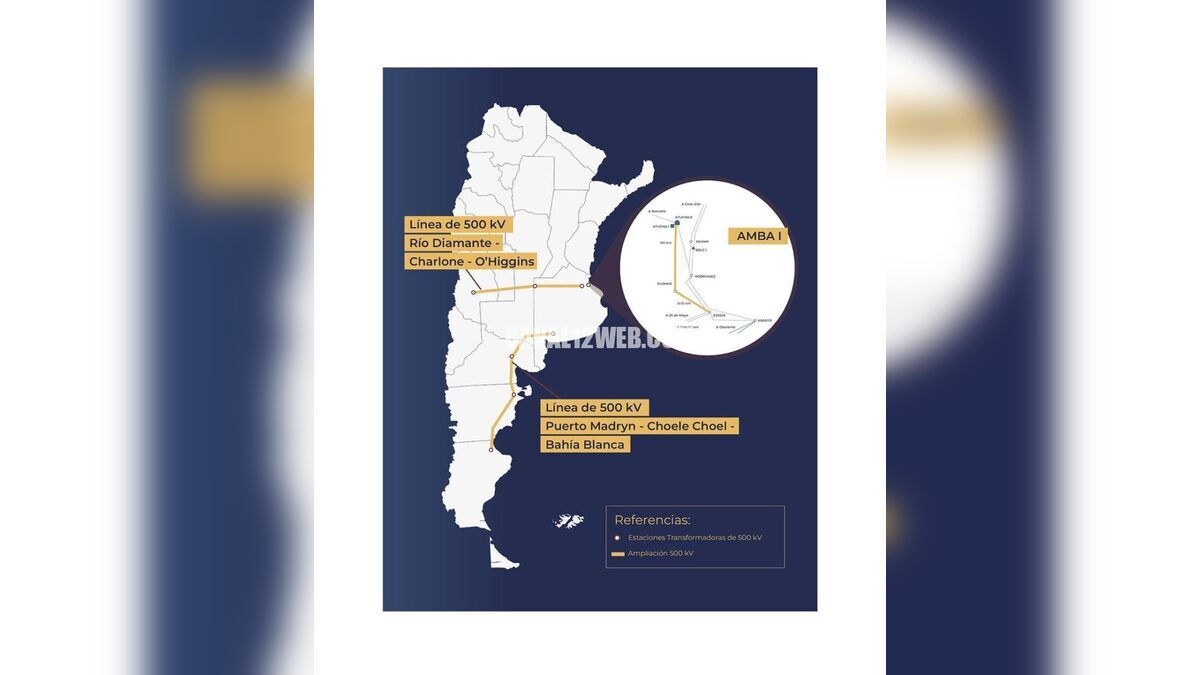 Línea de 500 kV Puerto Madryn–Choele Choel: el BID aprobó la garantìa para respaldar inversiones